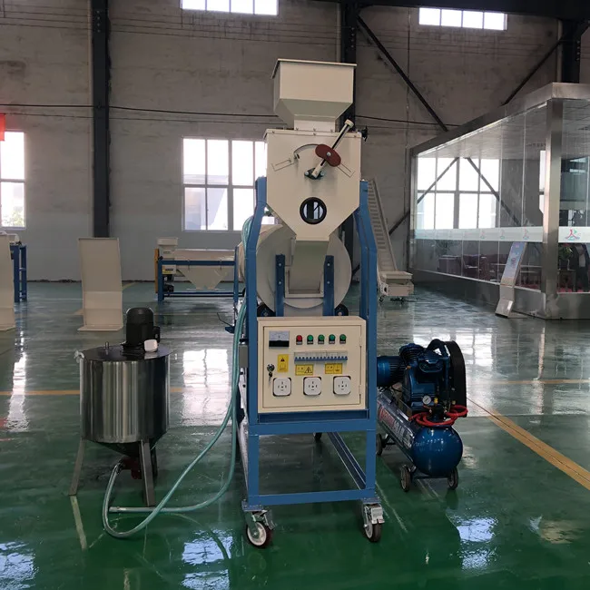 wheat seed coating machine seed treater