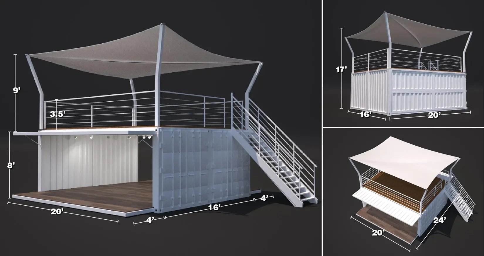 Best Design Pop up Shop Container 10ft Mini Pop up Shop Container ...