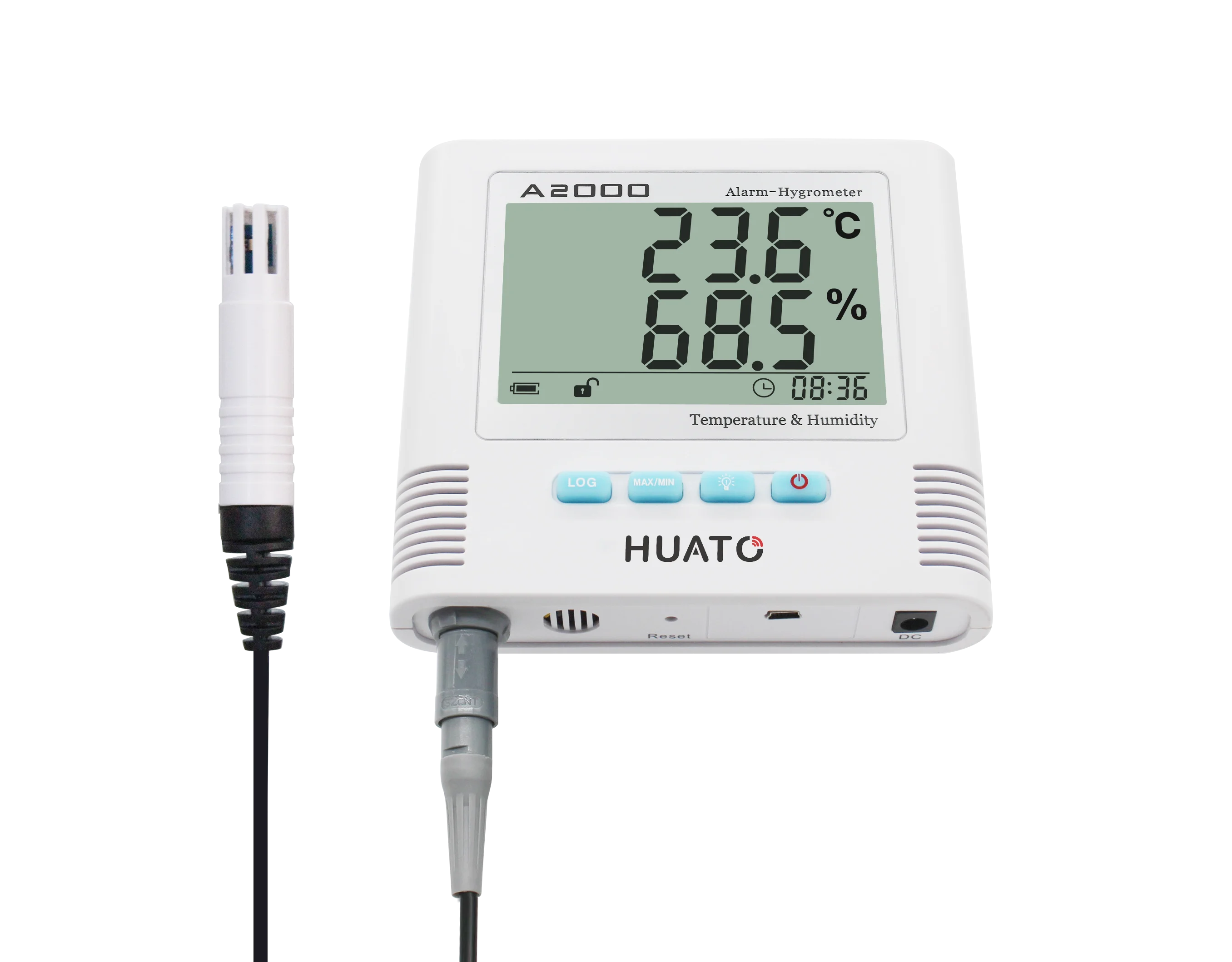 Sound Light Alarm for Temperature and Humidity Digital Thermometer Hygrometer