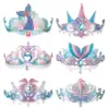 Cappello di carta Mermid rosa