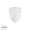 Púa de guitarra de cristal blanco