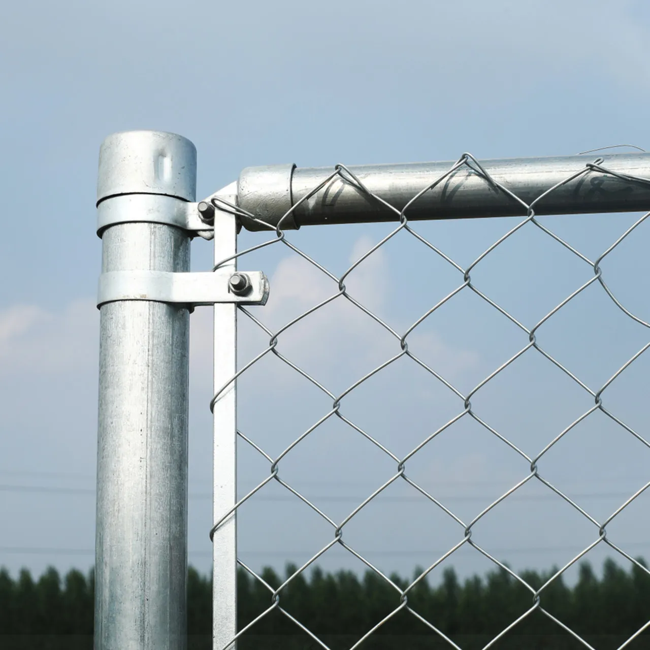 Anping High Quality Used Chain Link Wire Mesh Hot Dipped Galvanized Pvc Coated Black Chain Link Fence