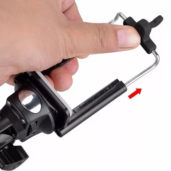 YUNTENG-188 Long Selfie Stick Camera Monopod with Cell Phone Holder for Smartphone YunTeng YT-188 detail image