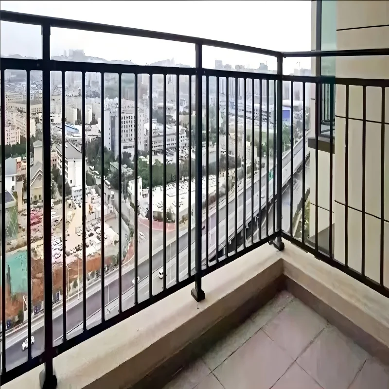 Galvanized Steel Balcony Railings Outdoor - Corrosion-Resistant & Modern Railing Design for Balconies