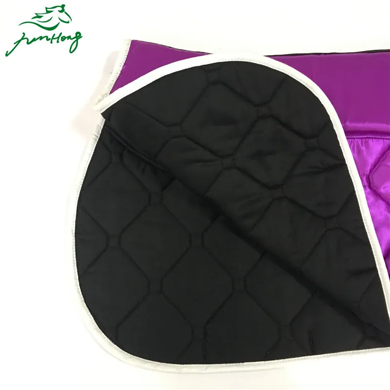 Custom Horse Saddle Pads Velvet Saddle Mat Equine Equestrian Product