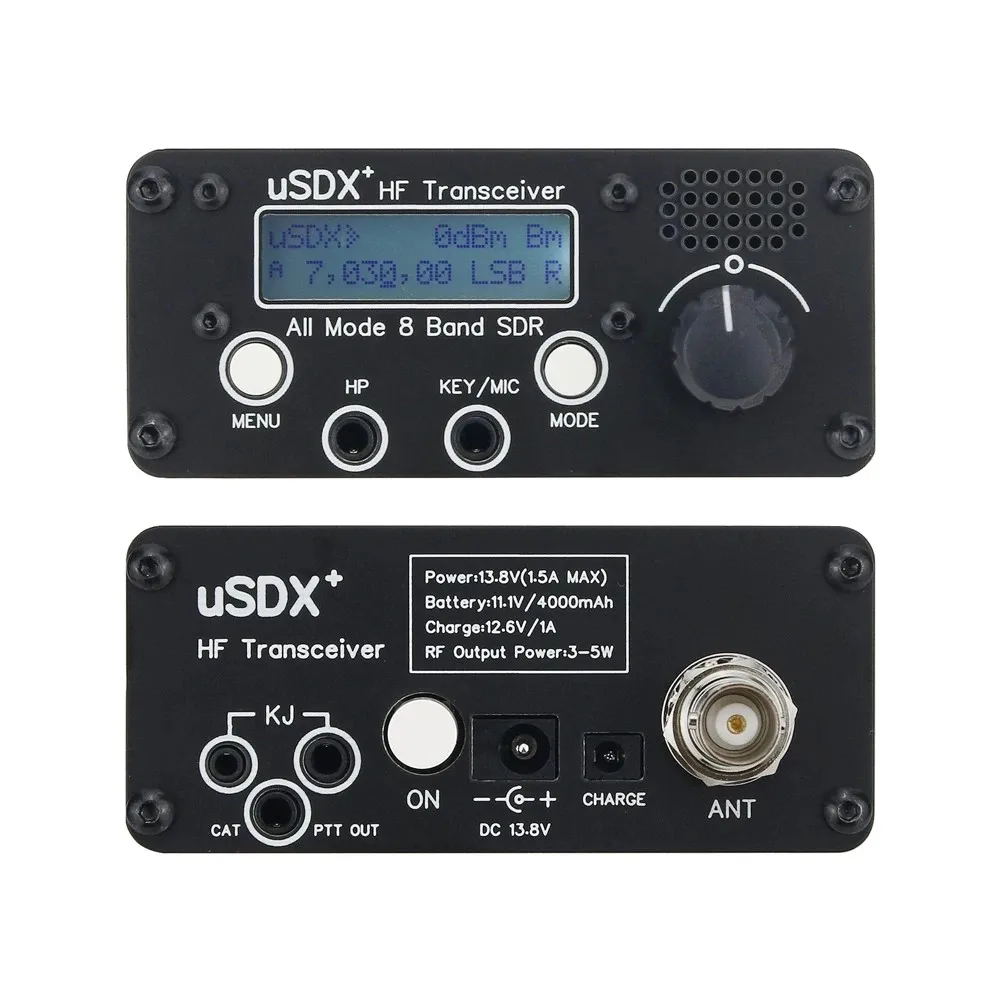 ☆ USDR uSDX+ Plus V2 SDRトランシーバー Usdr Usdx+ Plus V2 SDR Transceiver - All Mode HF SSB QRP