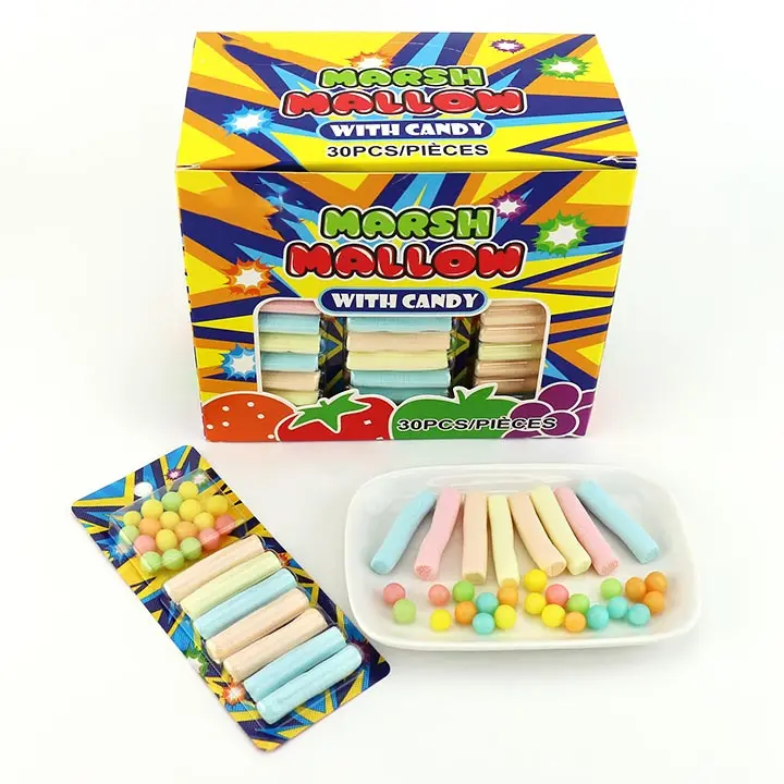 marshmallows with candy