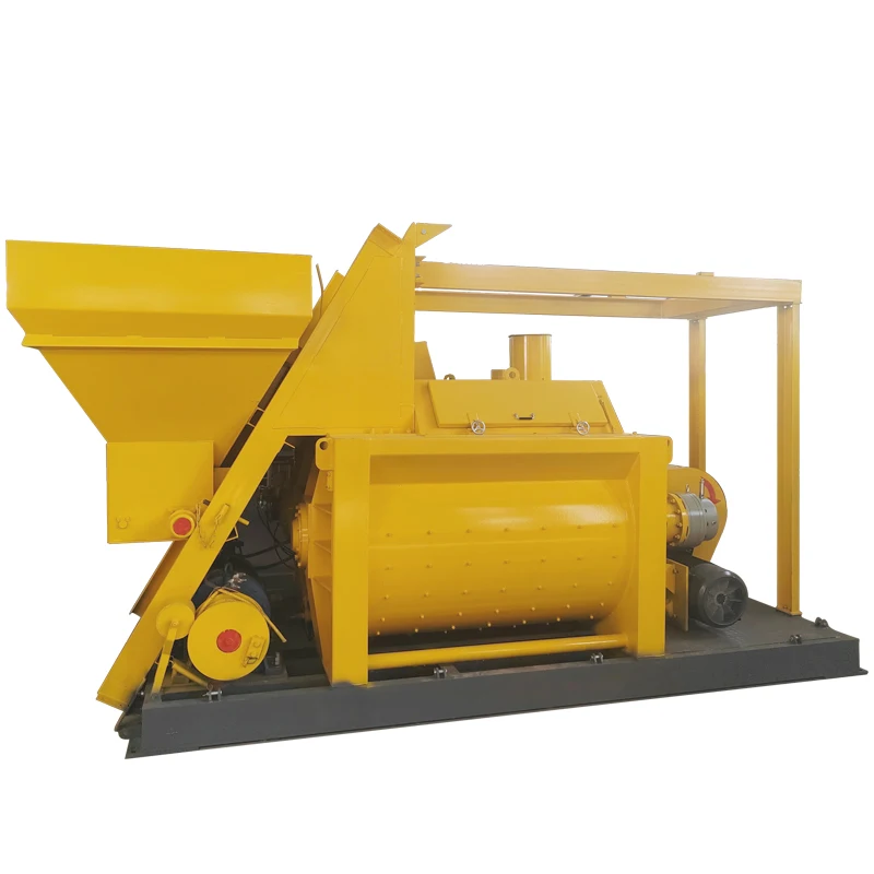 Twin Shaft and Planetary Type JS500 Concrete Mixer Machine