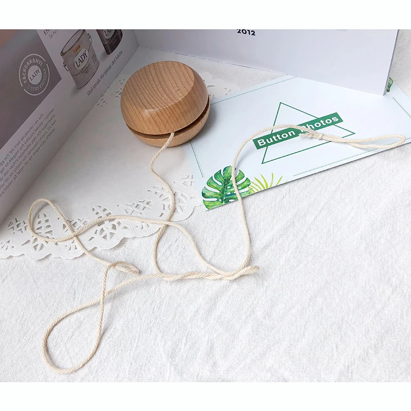 Деревянный шар-Йо HOYE, игрушечный шар-Йо без шаров, маленькие детские игрушки