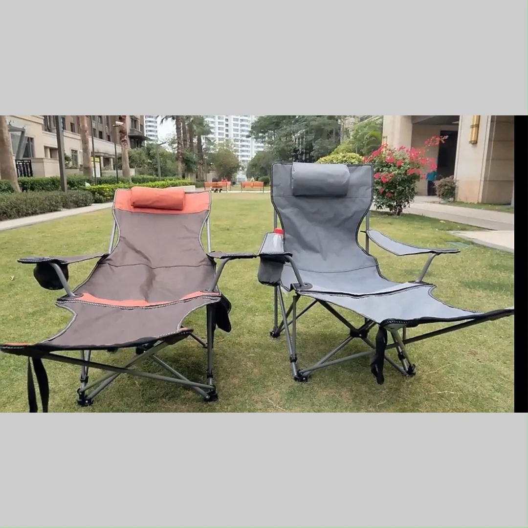 Lightweight Folding Outdoor Reclining Chair Beach Camping Leisure