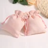 Seta oreja de madera de ante rosa