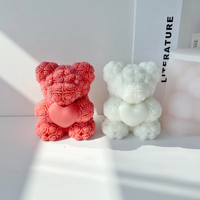 2023 new trend bear candle soap