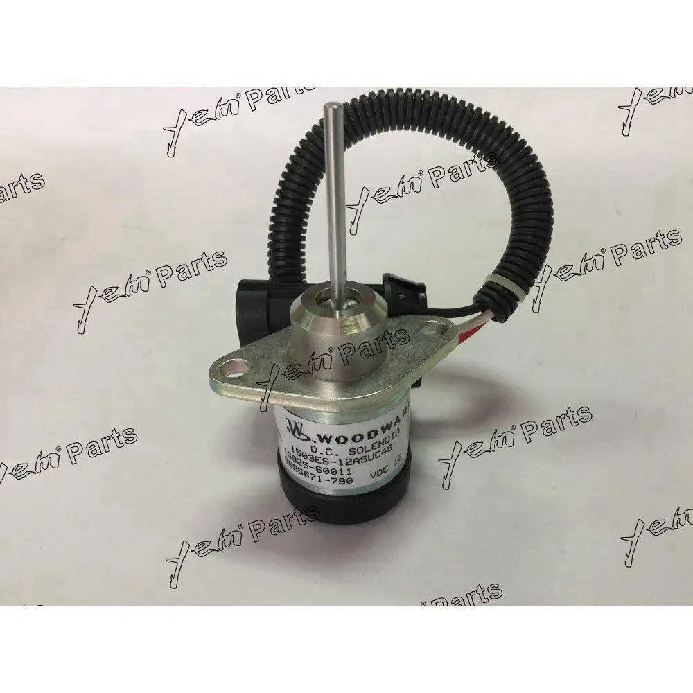 V3600 Fuel Stop Shutdown Solenoid 1G925-60010 for Kubota Diesel Engine