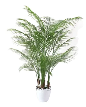 Hot sale 120cm artificial palm trees for hotel home decoration mini plastic plant tree for garden artificial fake plant