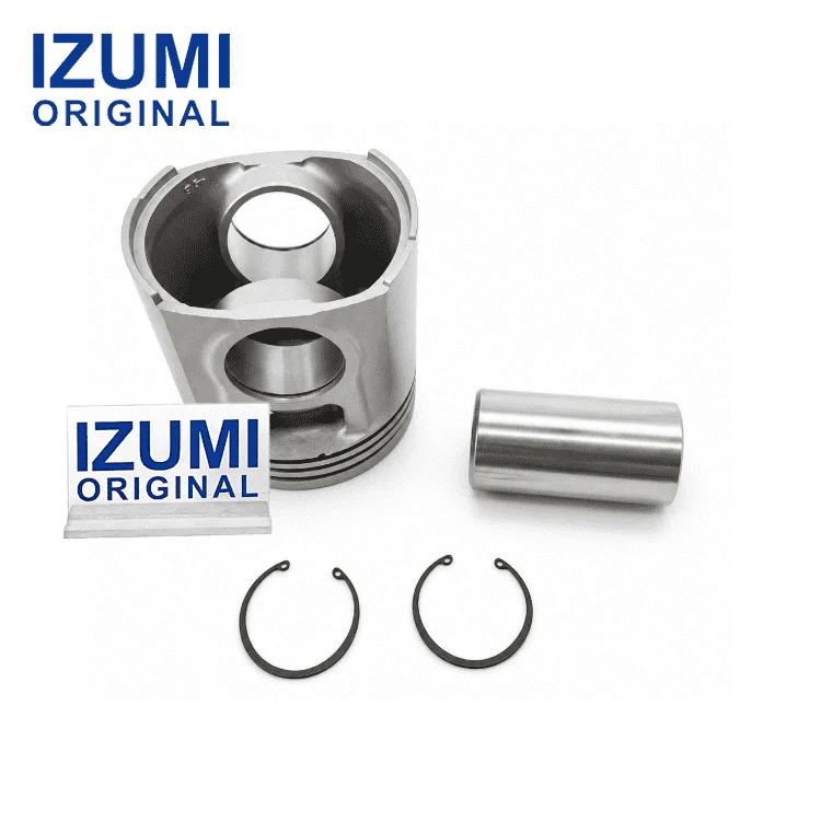 Kit Piston IZUMI ORIGINAL untuk Mesin Cummins QSK45 (Nomor Bagian: 3410872, 4001106) — Suku Cadang Pengganti