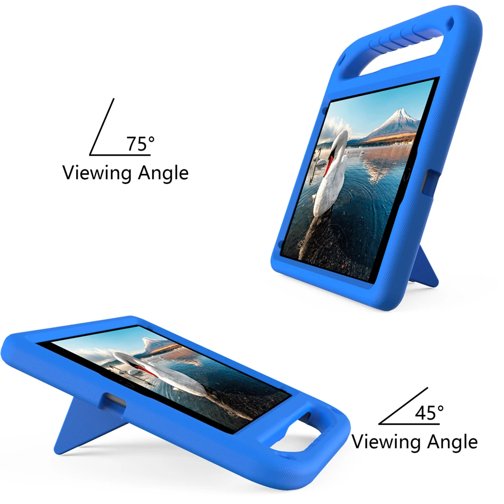 product laudtec shockproof eva tablet case compatible for ipad 10th  11th kid safe drop proof protective cover with anti slip text-9