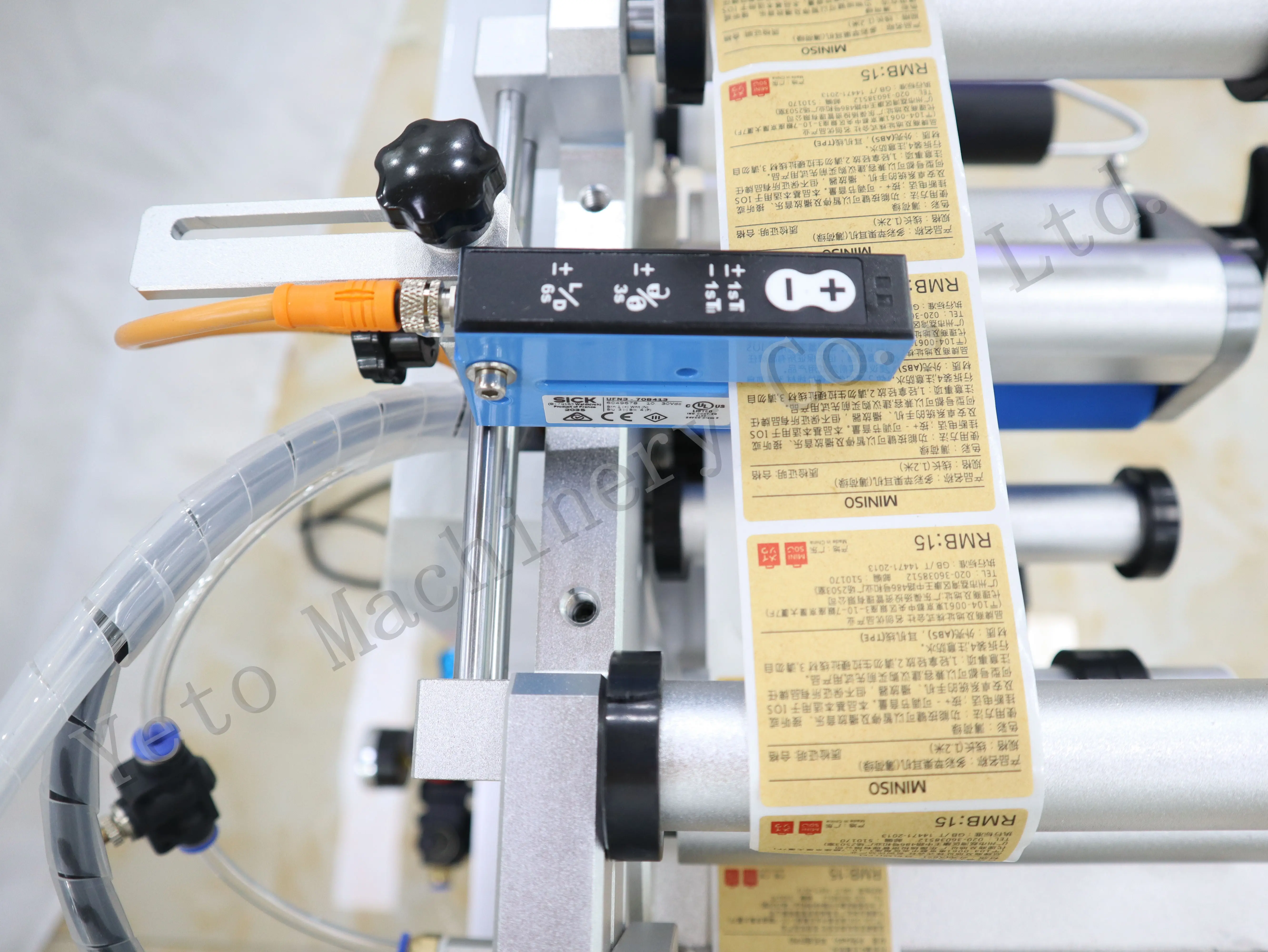 Устройство для маркировки таблеток Yeto, маленький плоский круглый квадратный пластиковый контейнер для бутылок из ПЭТ, автоматическая машина для маркировки банок