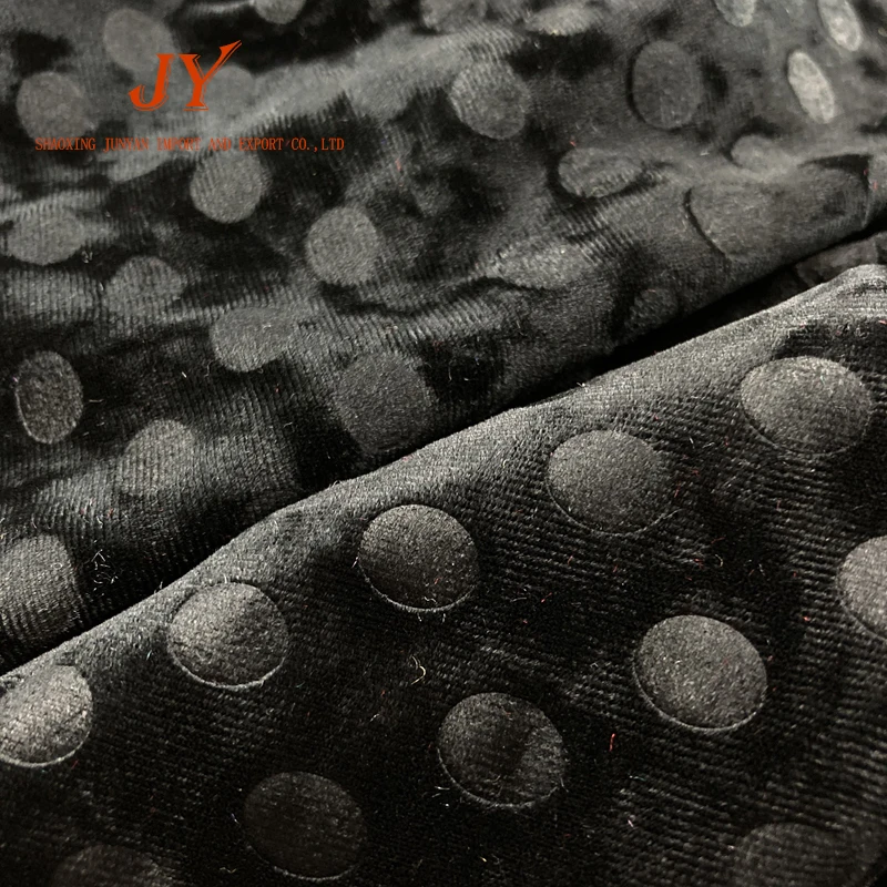 Оптовая продажа по лучшей цене, Роскошный велюровый бархат с 3d тиснением для одежды