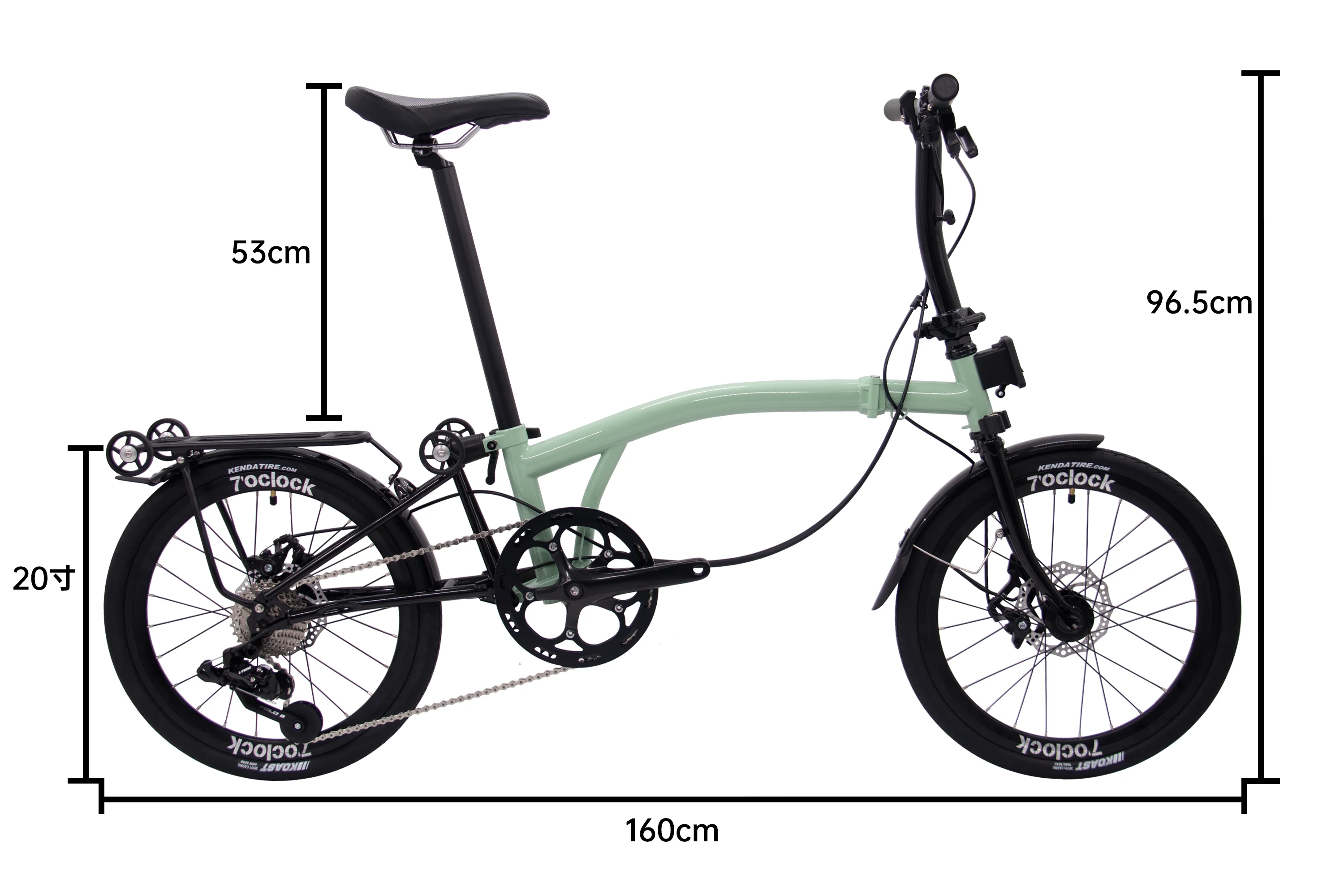 【しんさん様】mint bike mint t9b 9速 折りたたみ自転車 MINT Folding Bicycle T9D-20D - 20 Inch, 9 Speed Disc Brake