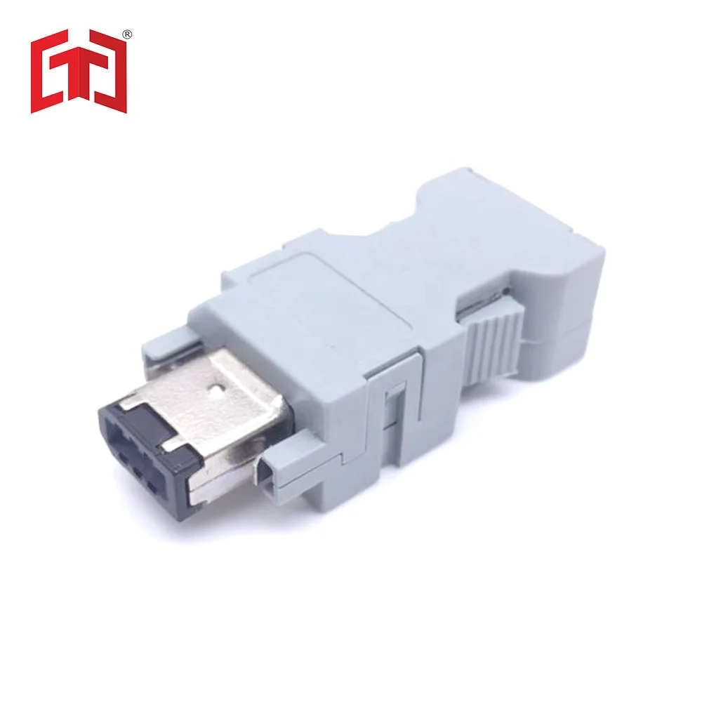 Connettore circolare maschio M8 da pannello per circuito stampato
