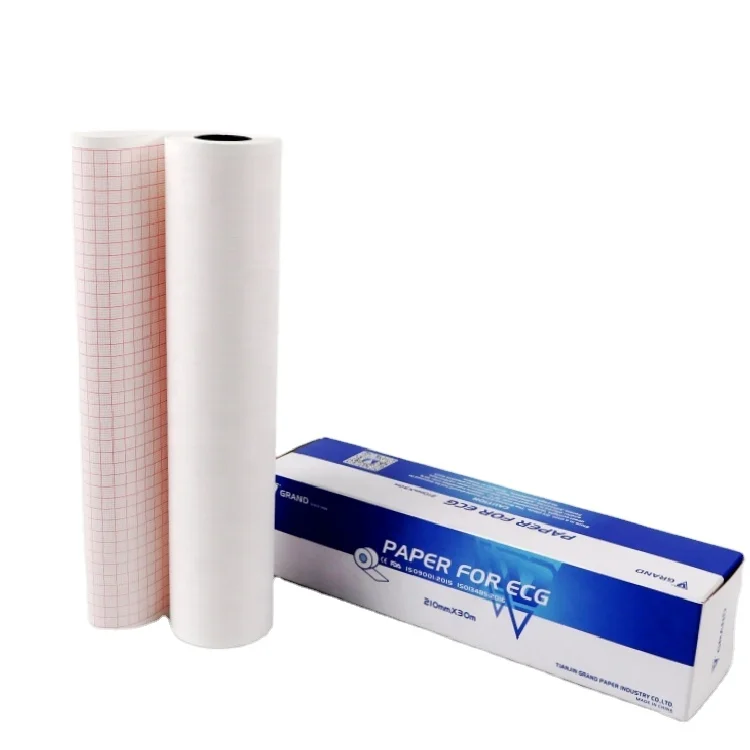 NIHON KOHDEN CARDIOLINE Schiller 210by 30mm ECG PAPER Roll 9'*9'