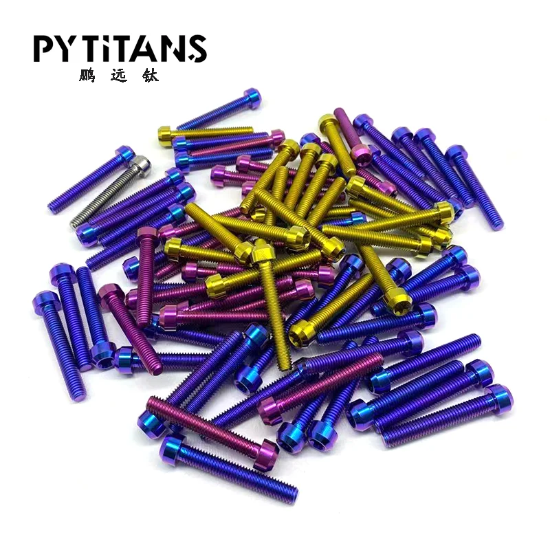 Titanium Bolt M6x55/60/70/75/80/85/90mm High Performance Titanium Bolts