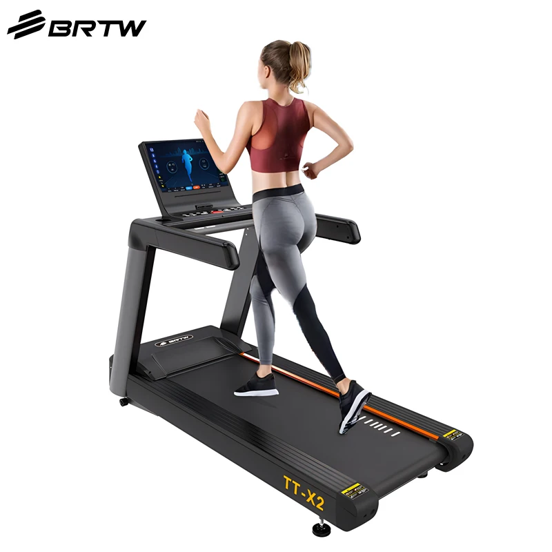 18.5 Inch Screen Incline Large Running Belt Semi Commercial TreadmillTT-X2 Electric Newest Treadmill