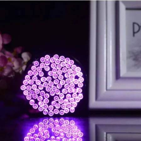 High quality solar powered operated led string lights garden decorative Christmas holiday led light