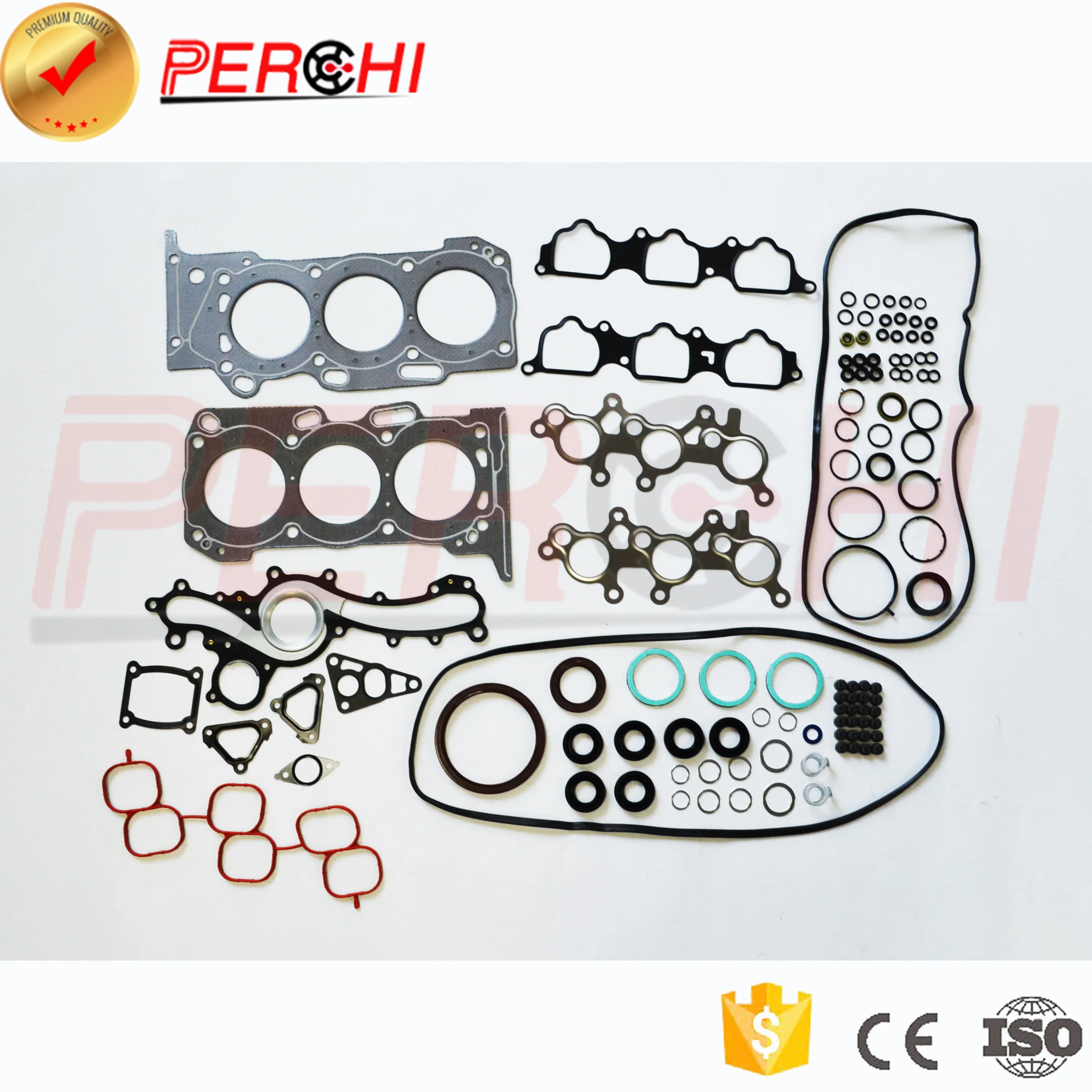 Guangzhou PERCHI cylinder head gasket kit for Toyota 10-14 Prado 