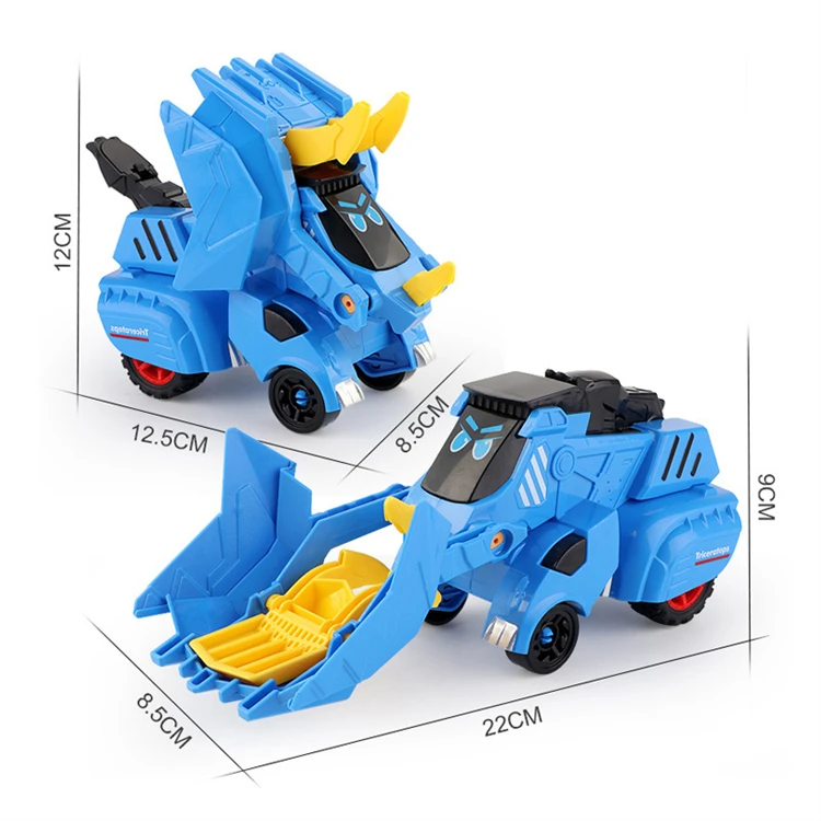 Inertial Impact Deformed Dinosaur Car Toy for Children