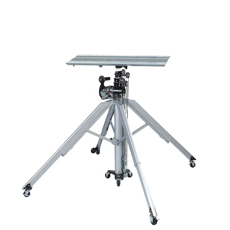 5M Air Conditioning Installation Electric Portable Lifter with Wheel