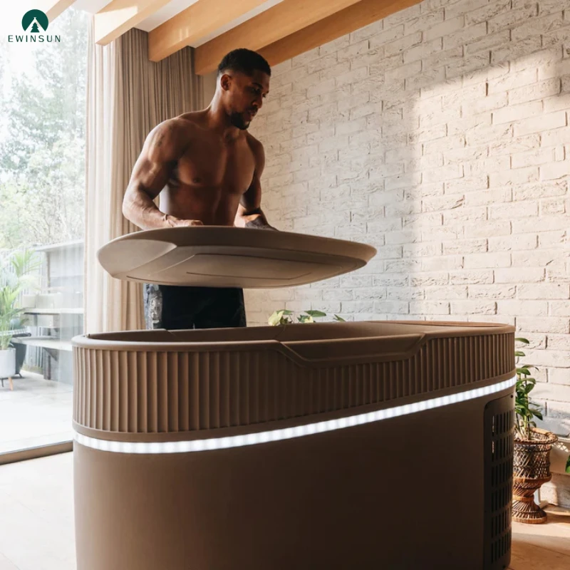 Smart Plastic Ice Bath for Cold Therapy Suitable for Home, Gym, and Outdoor Recovery
