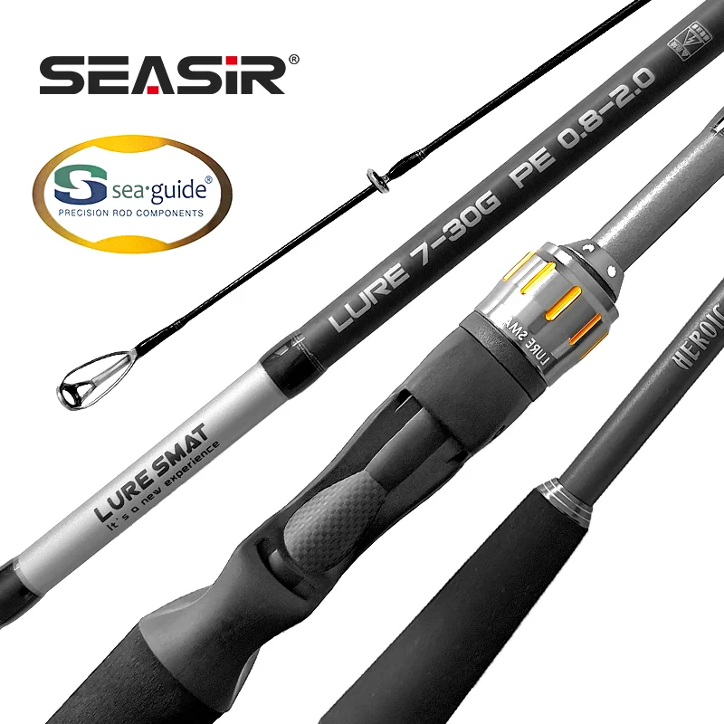 Seasir Carbon Karpfenrute  Leichte 24T Carbon Angelrute fr Swasser