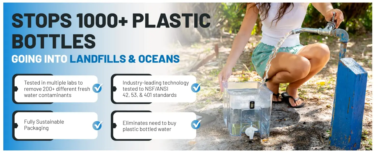 Eco Friendly Top Sale Mineral Hydrogen Alkaline Ionized Water Filter