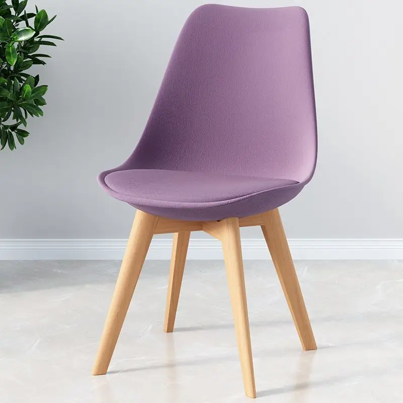 Factory Direct Cheap Modern Dining Chairs Colorful Cafe Restaurant Pp Plastic Chair With Wood ...