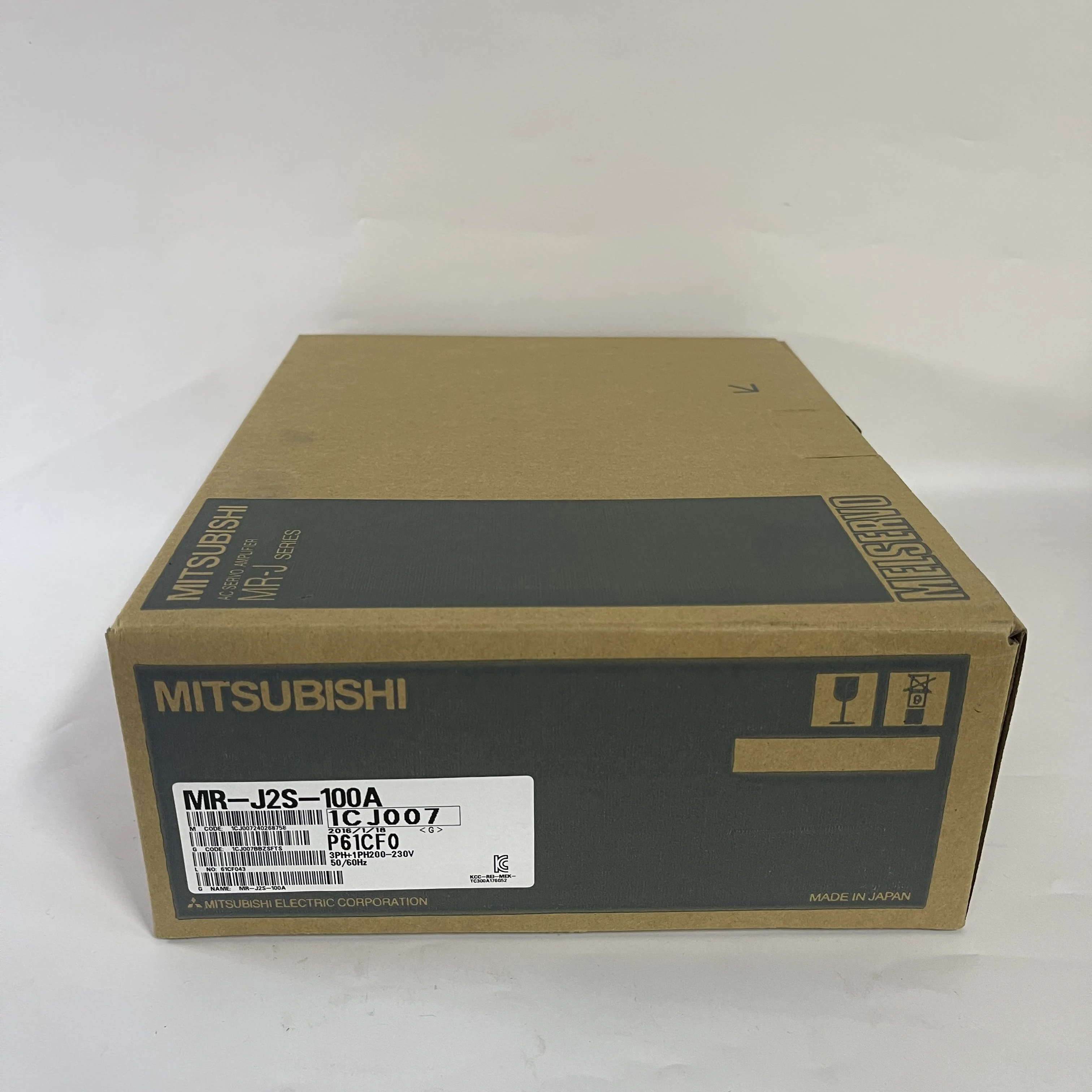Mitsubishi AC Servo Amplifier MR-J2S-100A