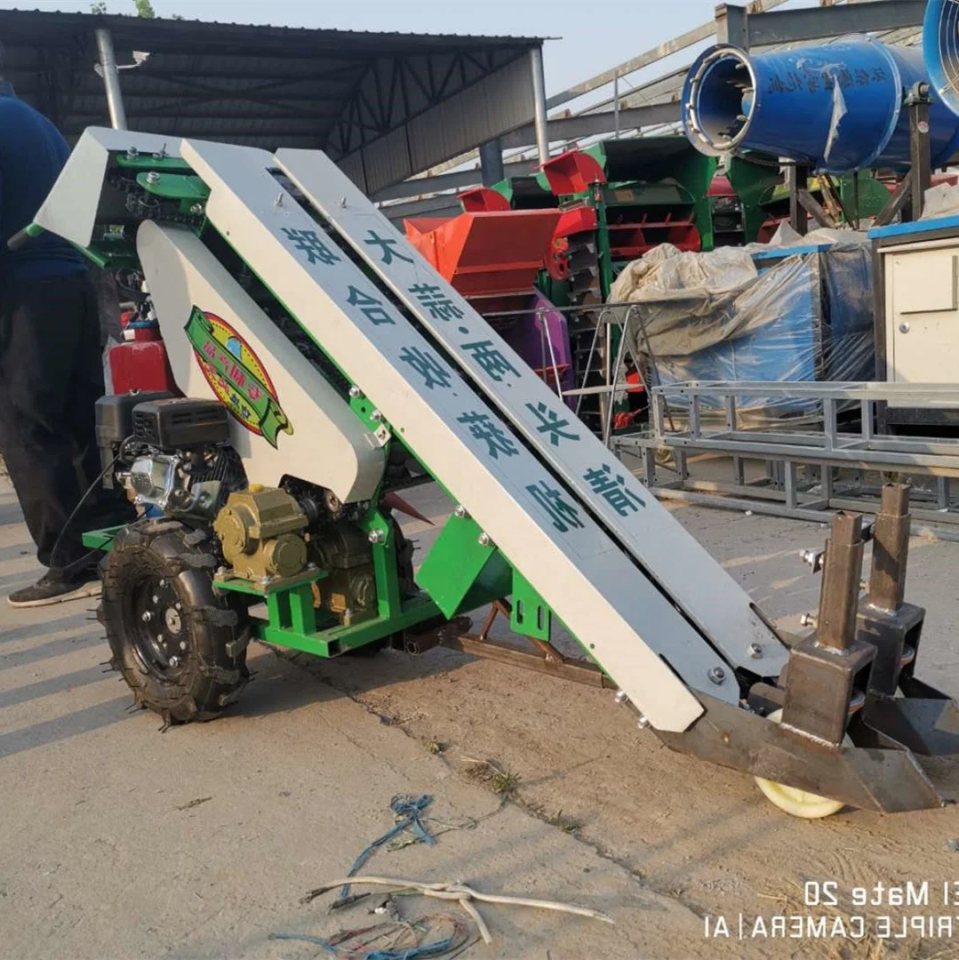 High Efficiency Save Labor Garlic Excavator Harvester Machine With Rhizome Cutting Functions