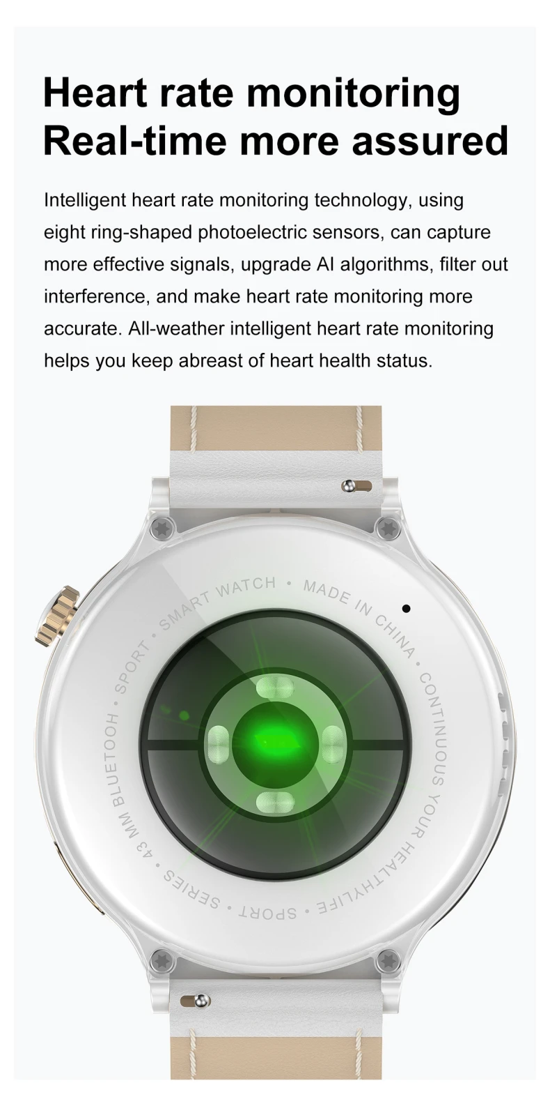 Luxury Smartwatch HK43 for Women BT Calling Function Heart Rate Monitor Blood Pressure Blood Oxygen Monitor Ladies Smartwatch(13).jpg