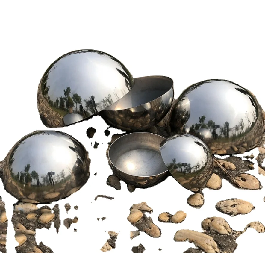 Factory Direct 201 304 AISI Standard Stainless Steel Hollow Hemisphere & Half Round Ball