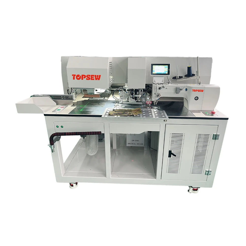 High Level Pocket Welting Machine Ts-995 Automatic Laser Welt Back Pockets Laser Pocket Welting Machine