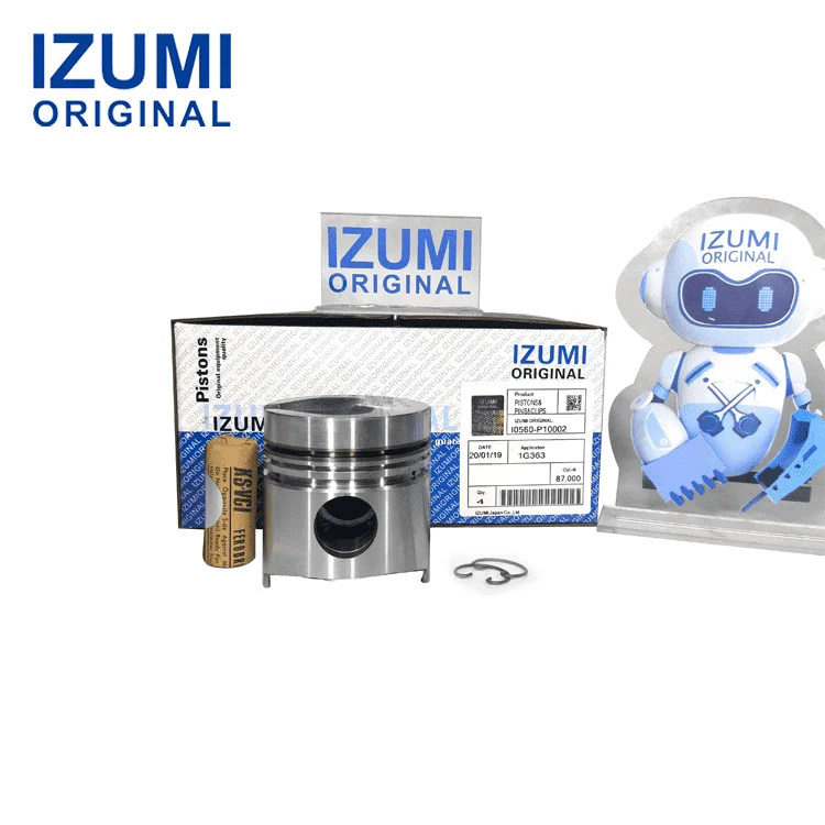 IZUMI ORIGINAL 4D94E YM129901-22080 129900-22080 Piston Kit for Komatsu Engine Replacement Spare Parts