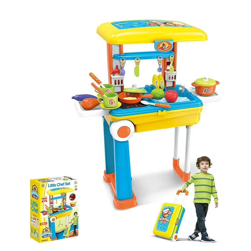 little chef set trolley