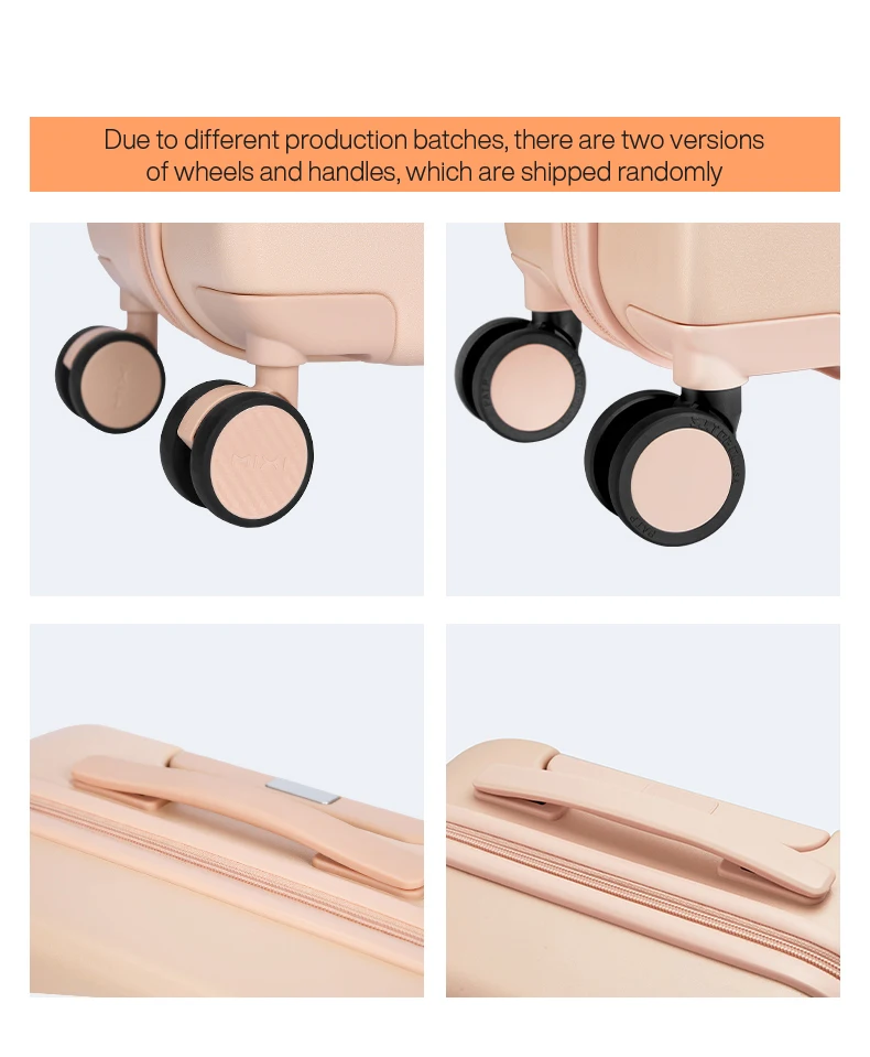 Mixi Designers Brand Korean Style Trolley Suitcase With Usb Charging