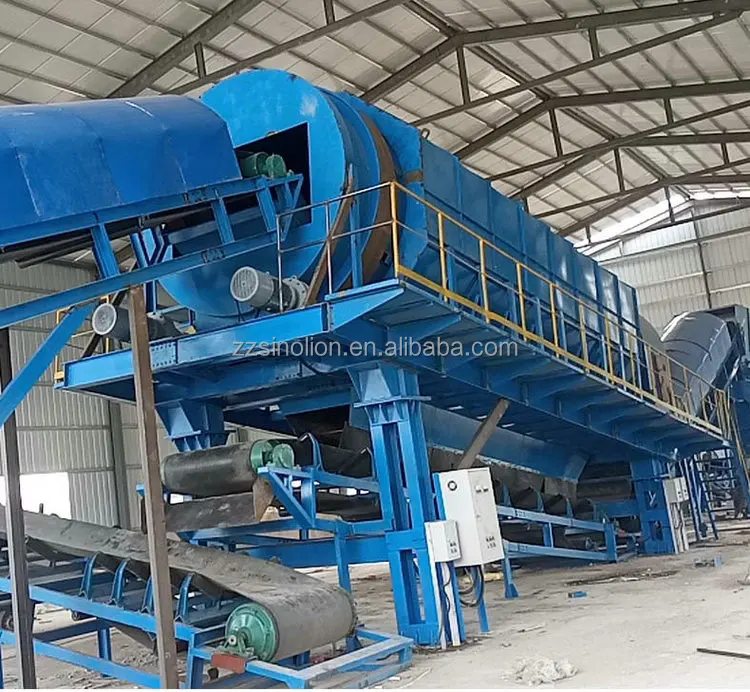 Твердых бытовых отходов завод по переработке изношенных автошин мусора и повторно использовать разделительный экран для продажи