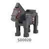 SD002D Cavallo Grigio Colorato (Magnetico)