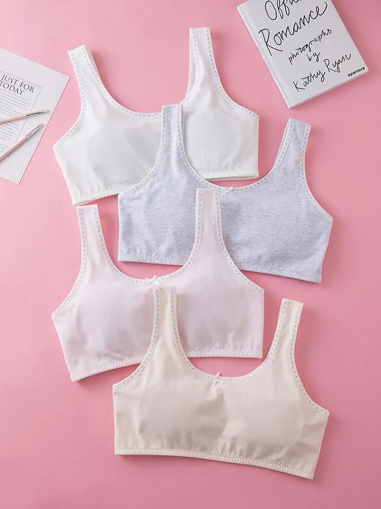 
Хит продаж, стильное красивое хлопковое мягкое эластичное нижнее белье с бантом, современное Спортивное нижнее белье для подростков 