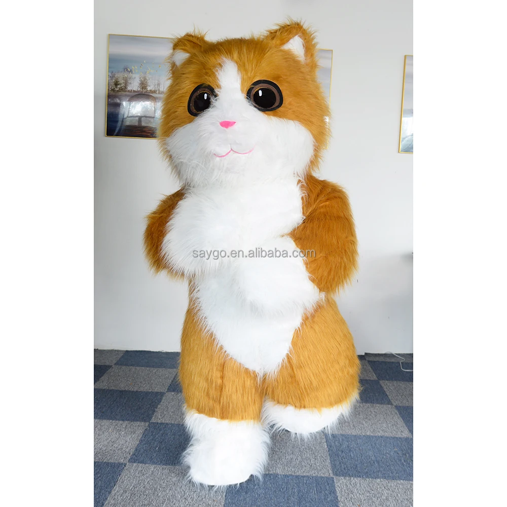 Outdoor Inflatable Dog cat Costumes for Adults Cosplay 2m/2.6m Unisex Doll cat Mascot Costume Suits for Events Rental
