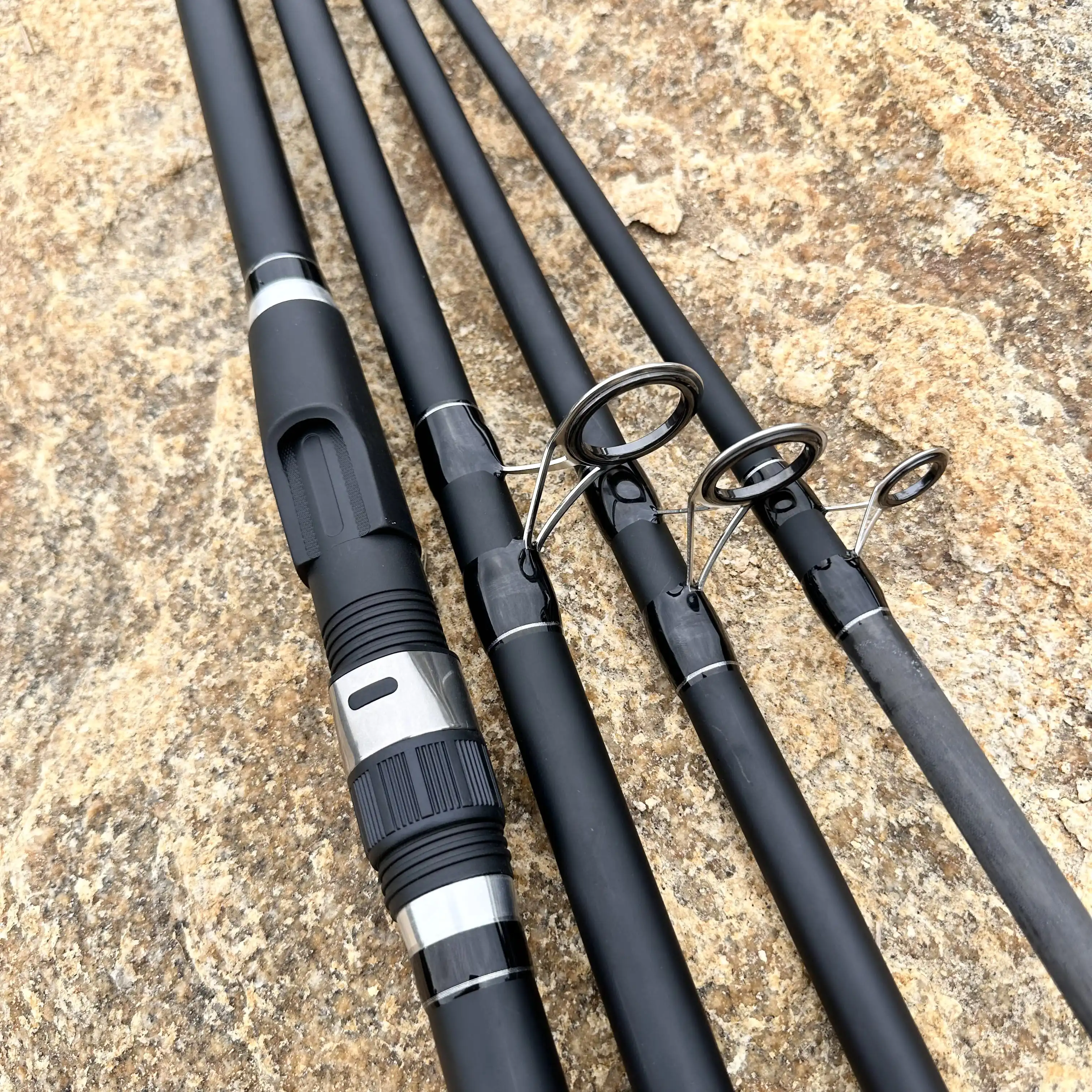 Canne à Pêche Télescopique Carbone 3,6m-7,2m - Ultra Légère Et Portable