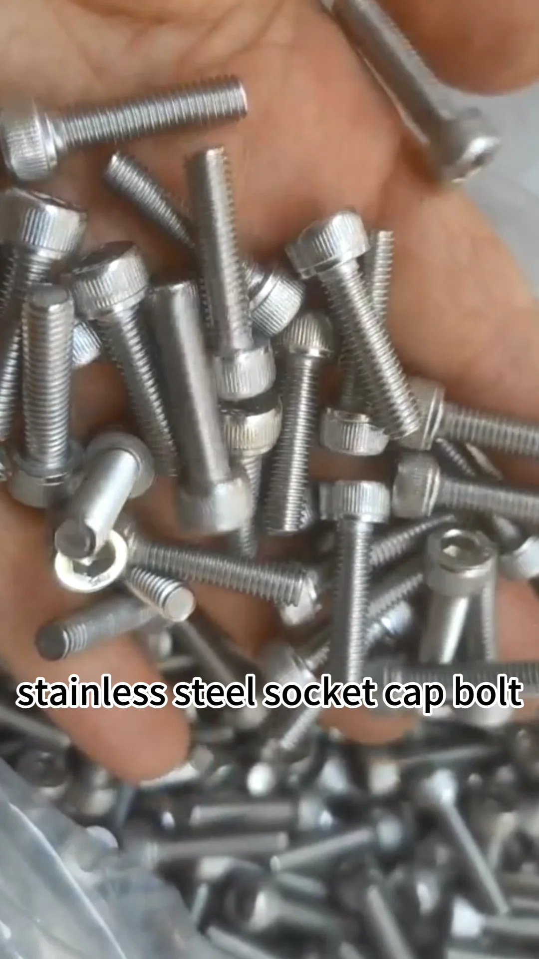 Din912 Hexagon Socket Allen Bolts Hexalobular Socket Machine Thread ...