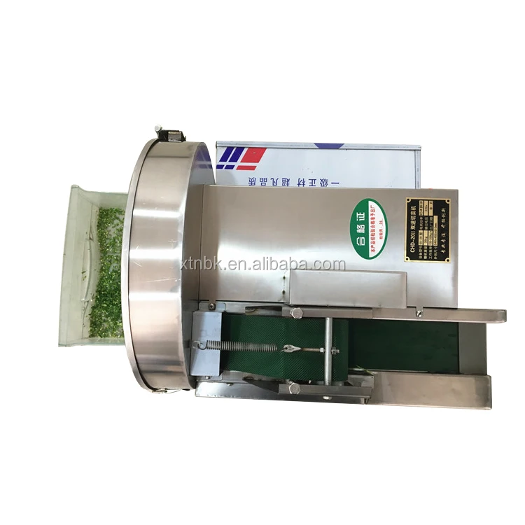 High Quality Dicing Machine Adjustable Thickness Automatic Parsley Vegetable Cutting Machine Leaf Stem Lettuce Vegetable Cutting - Image 5